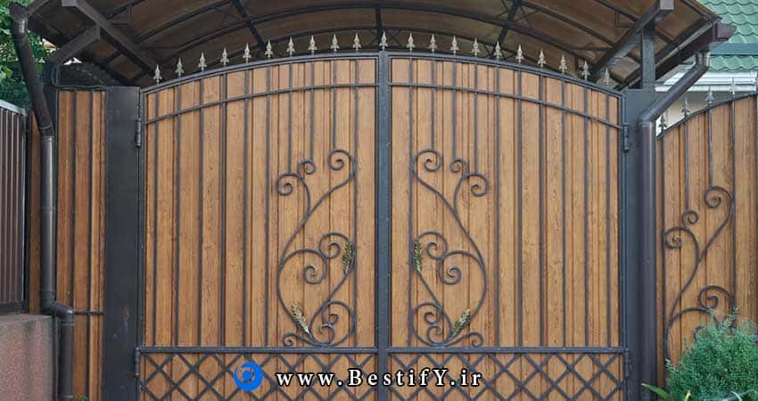 قیمت درب حیاط در قائمشهر