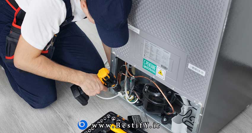 تعمیر یخچال قائمشهر